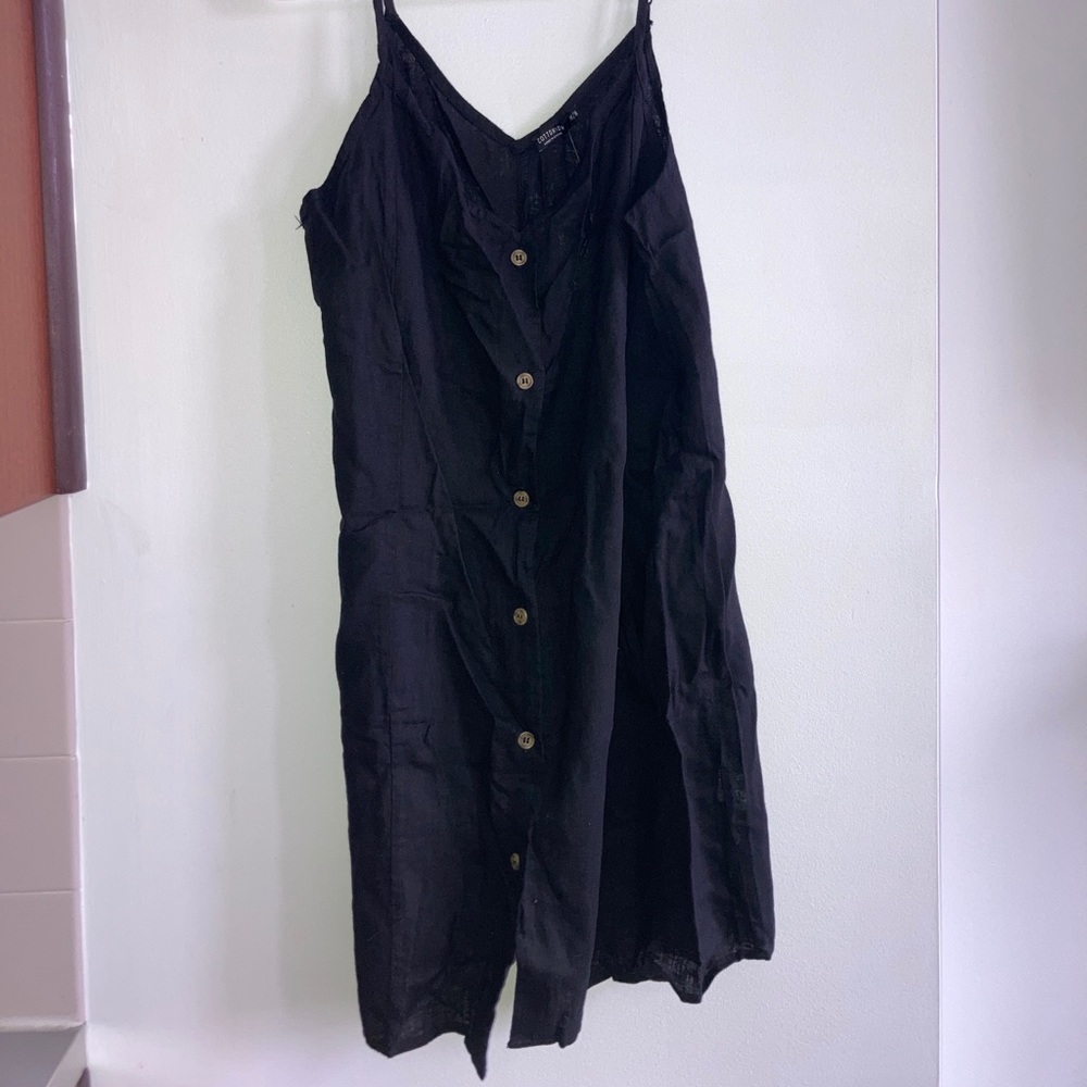 cotton on button mini dress